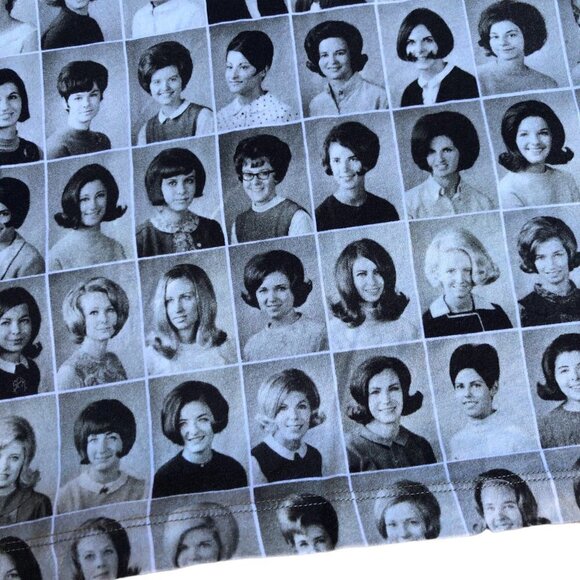 Rare Jeremy Scott Yearbook Photo Shirt Medium - Picture 5 of 8